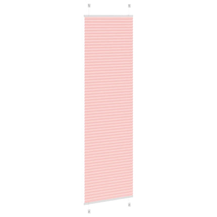Plisserad persienn rosa 55x200cm tyg bredd 54,4cm polyester