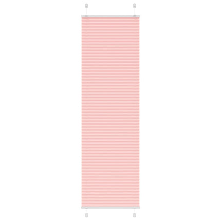 Plisserad persienn rosa 60x200cm tyg bredd 59,4cm polyester