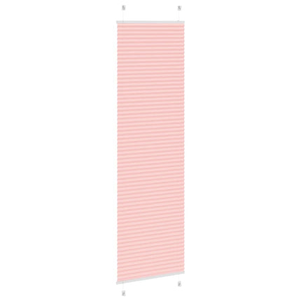 Plisserad persienn rosa 65x200cm tyg bredd 64,4cm polyester