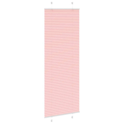Plisserad persienn rosa 70x200 cm tyg bredd 69,4 cm polyester