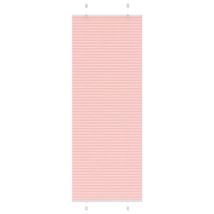 Plisserad persienn rosa 80x200 cm tyg bredd 79,4 cm polyester
