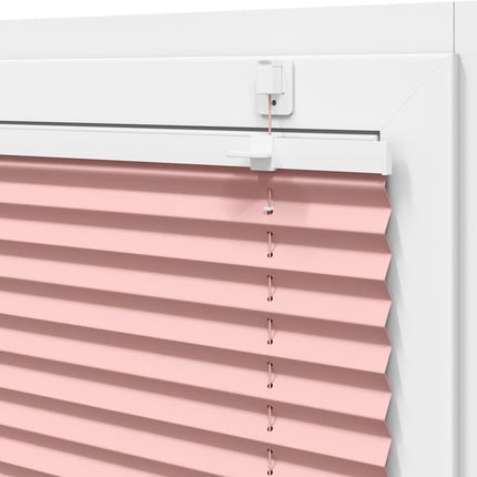 Plisserad persienn rosa 80x200 cm tyg bredd 79,4 cm polyester
