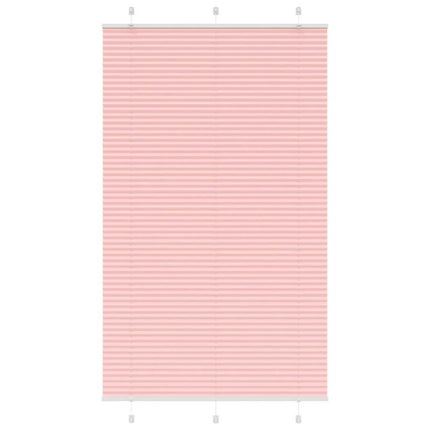 Plisserad persienn rosa 115x200 cm tyg bredd 114,4cm polyester