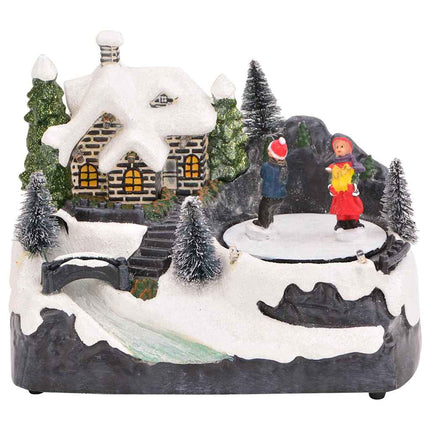 Julbord Flerfärgsdesign 16 x 11,5 x 13 cm Plast