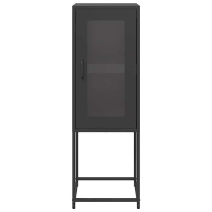 Skänk svart 36x39x107 cm kallvalsat stål