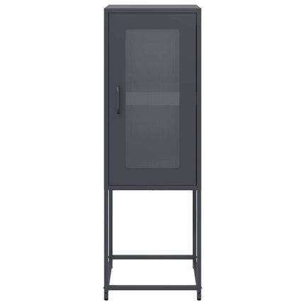 Skänk antracit 36x39x107 cm kallvalsat stål