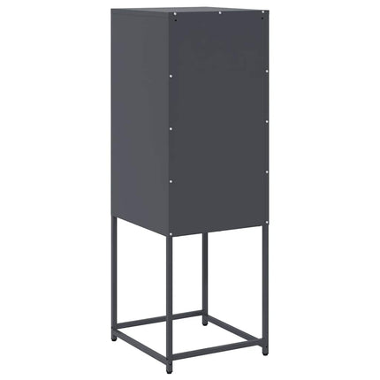 Skänk antracit 36x39x107 cm kallvalsat stål