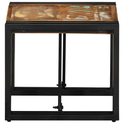 Soffbord Flerfärgat Massivt Trä Återvunnet