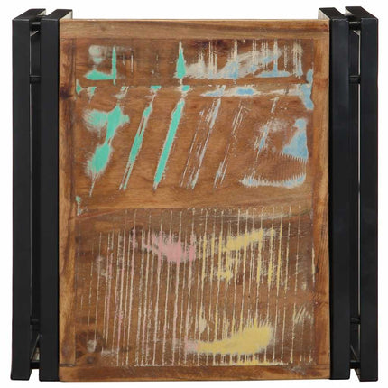 Soffbord Flerfärgat Massivt Trä Återvunnet