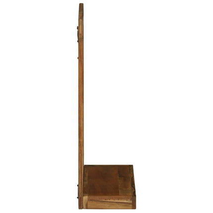 Badrumsspegel med hylla Brun 50 x 22 x 70 cm Massivt Akaciaträ