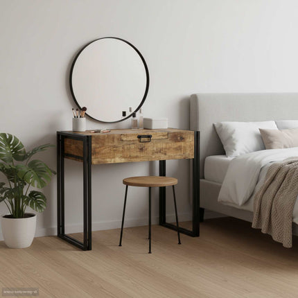 Sängrum Smyckesbord Brun 90 x 50 x 75 cm Massivt Mangoträ