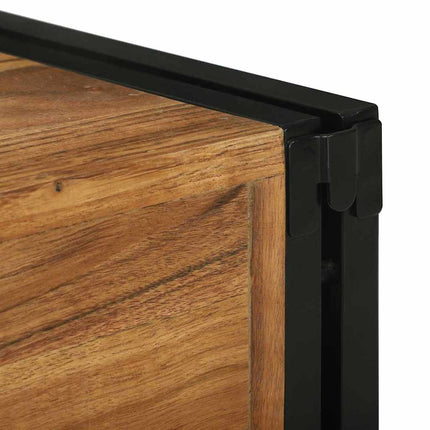 Vinställ 2 pcs 46 x 35 x 27,5 cm Massivt Akaciaträ