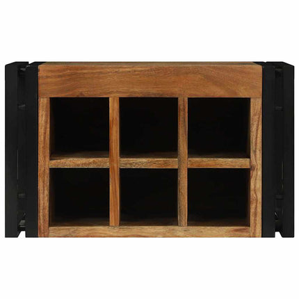 Vinställ 2 pcs 46 x 35 x 27,5 cm Massivt Akaciaträ