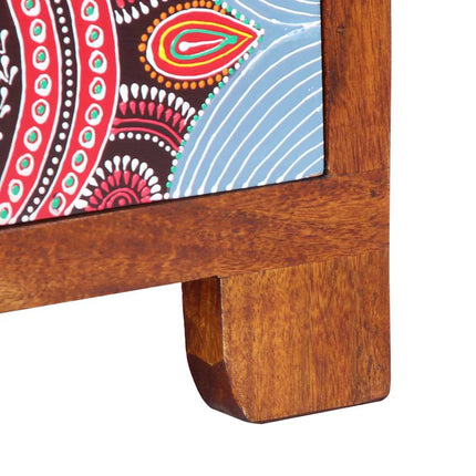 Soffbord 90X50X40 Cm Massivt Akaciaträ