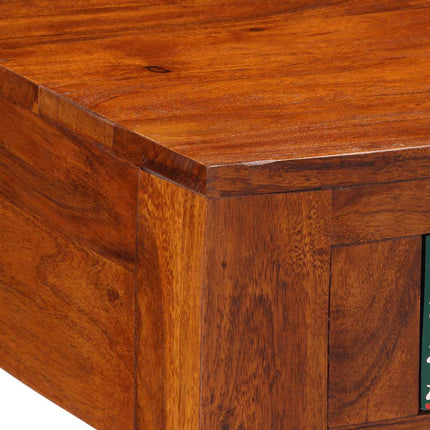 Soffbord 90X50X40 Cm Massivt Akaciaträ