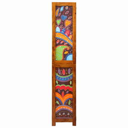 Rumsavskiljare Honung brun 105 x 1,5 x 180 cm Massivt Akaciaträ