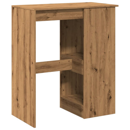 Barbord med hyllor artisian-ek 90x47,5x103,5 cm konstruerat trä