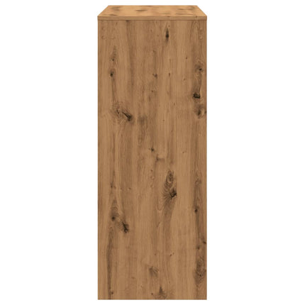 Barbord med ställ artisian-ek 90x40x103,5 cm konstruerat trä