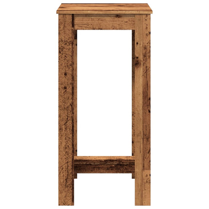 Barbord gammalt trä 51x50x103,5 cm konstruerat trä