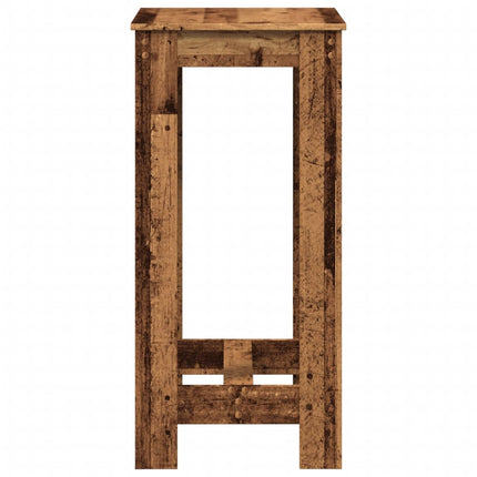 Barbord gammalt trä 51x50x103,5 cm konstruerat trä
