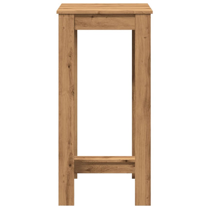 Barbord artisian-ek 51x50x103,5 cm konstruerat trä
