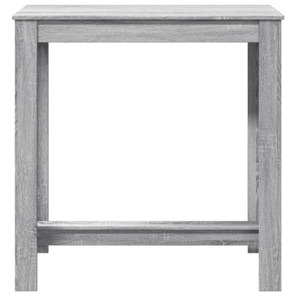 Barbord grå sonoma 102x50x103,5 cm konstruerat trä