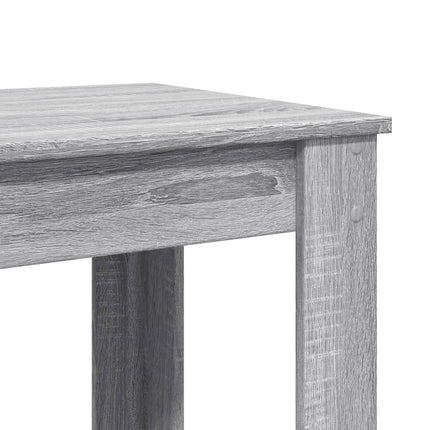 Barbord grå sonoma 102x50x103,5 cm konstruerat trä