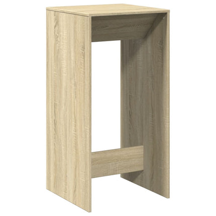 Barbord sonoma-ek 51x50x103,5 cm konstruerat trä