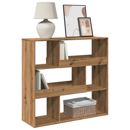 Bokhylla/Rumsavdelare artisan ek 100x33x94,5 cm