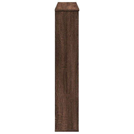 Spiselkrans brun ek 100x20x100 cm konstruerat trä