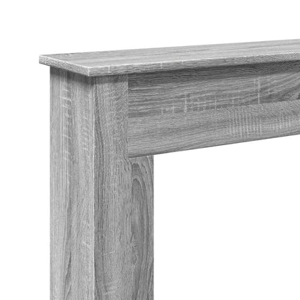 Spiselkrans grå sonoma 75x20x87,5 cm konstruerat trä