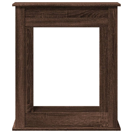 Spiselkrans brun ek 75x20x87,5 cm konstruerat trä
