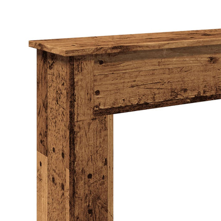 Spiselkrans åldrat trä 75x20x87,5 cm konstruerat trä