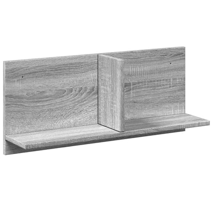 Väggskåp 70x16,5x30 cm grå sonoma konstruerat trä