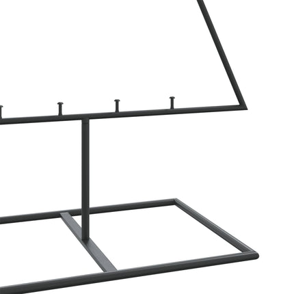 Julgran i metall svart 150 cm