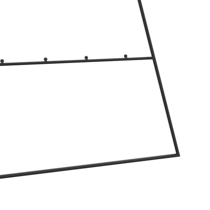 Julgran i metall svart 210 cm