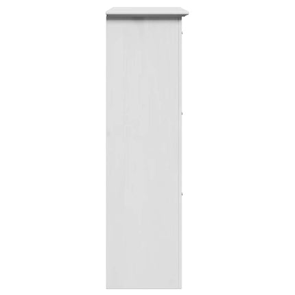 Skohylla BODO vit 80x35x118 cm
