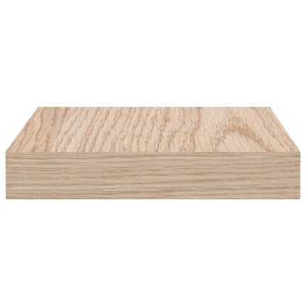 Svävande hyllor 2 st 40x23,5x4 cm konstruerat trä