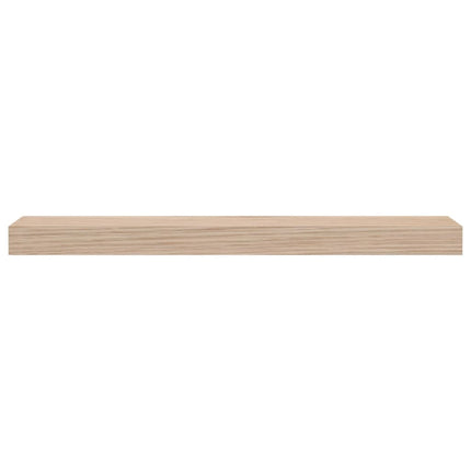 Svävande hyllor 2 st 60x23,5x4 cm konstruerat trä