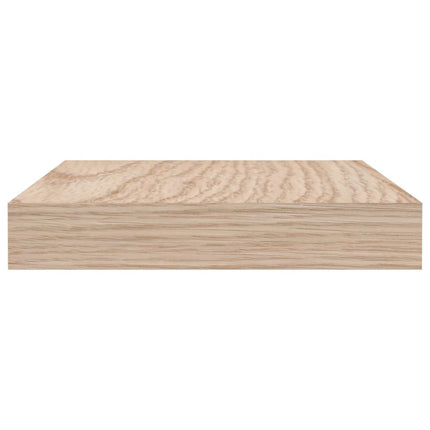 Svävande hyllor 4 st 60x23,5x4 cm konstruerat trä
