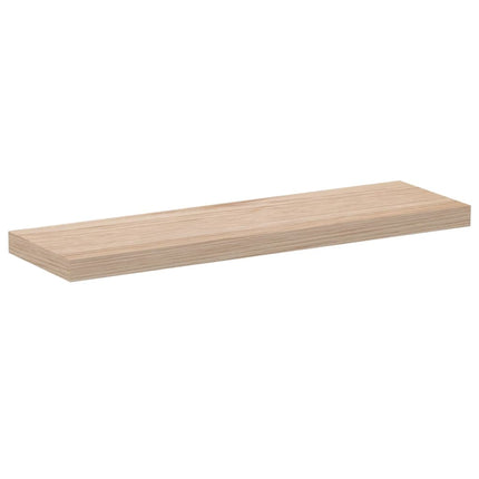 Svävande hylla 80x23,5x4 cm konstruerat trä