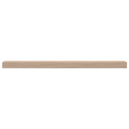 Svävande hyllor 2 st 80x23,5x4 cm konstruerat trä