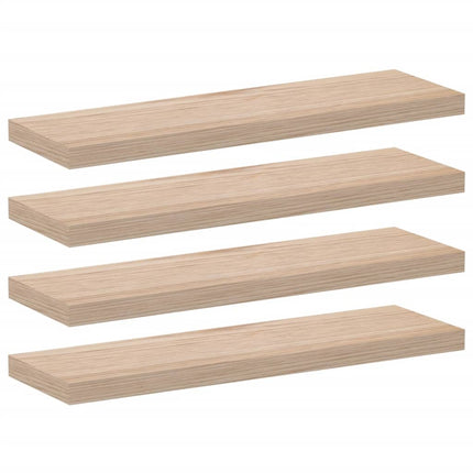 Svävande hyllor 80x23,5x4 cm konstruerat trä