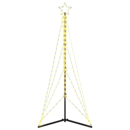 LED julgran 363 LEDs varmvit 182 cm