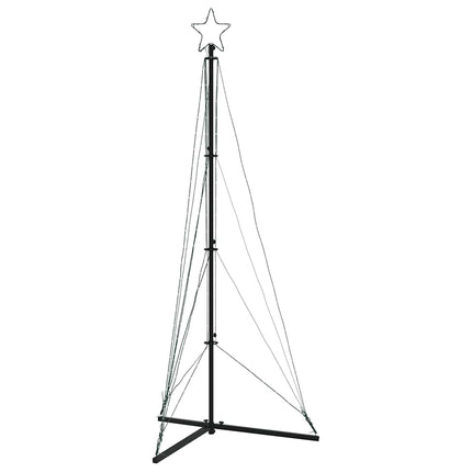 LED julgran 363 LEDs kallvit 182 cm