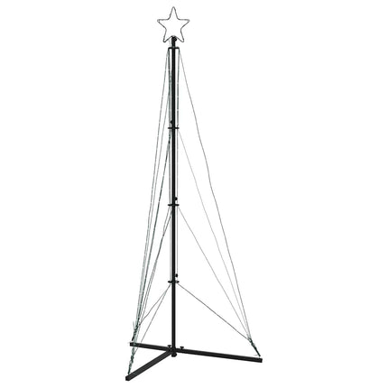 LED julgran 363 LEDs blå 182 cm