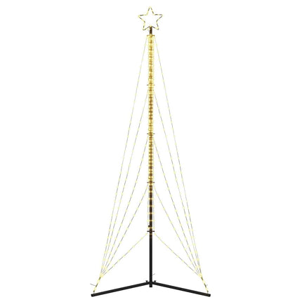 LED julgran 525 LEDs varmvit 302 cm