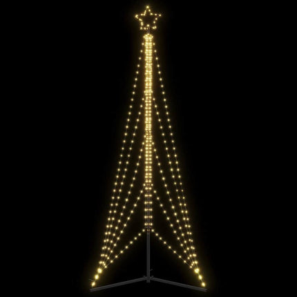 LED julgran 525 LEDs varmvit 302 cm