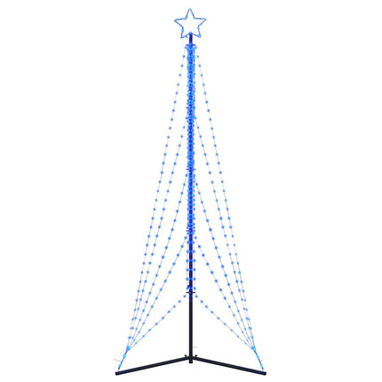 LED julgran 525 LEDs blå 302 cm