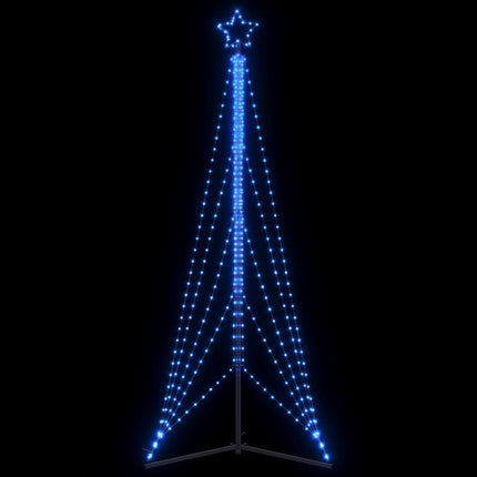 LED julgran 525 LEDs blå 302 cm